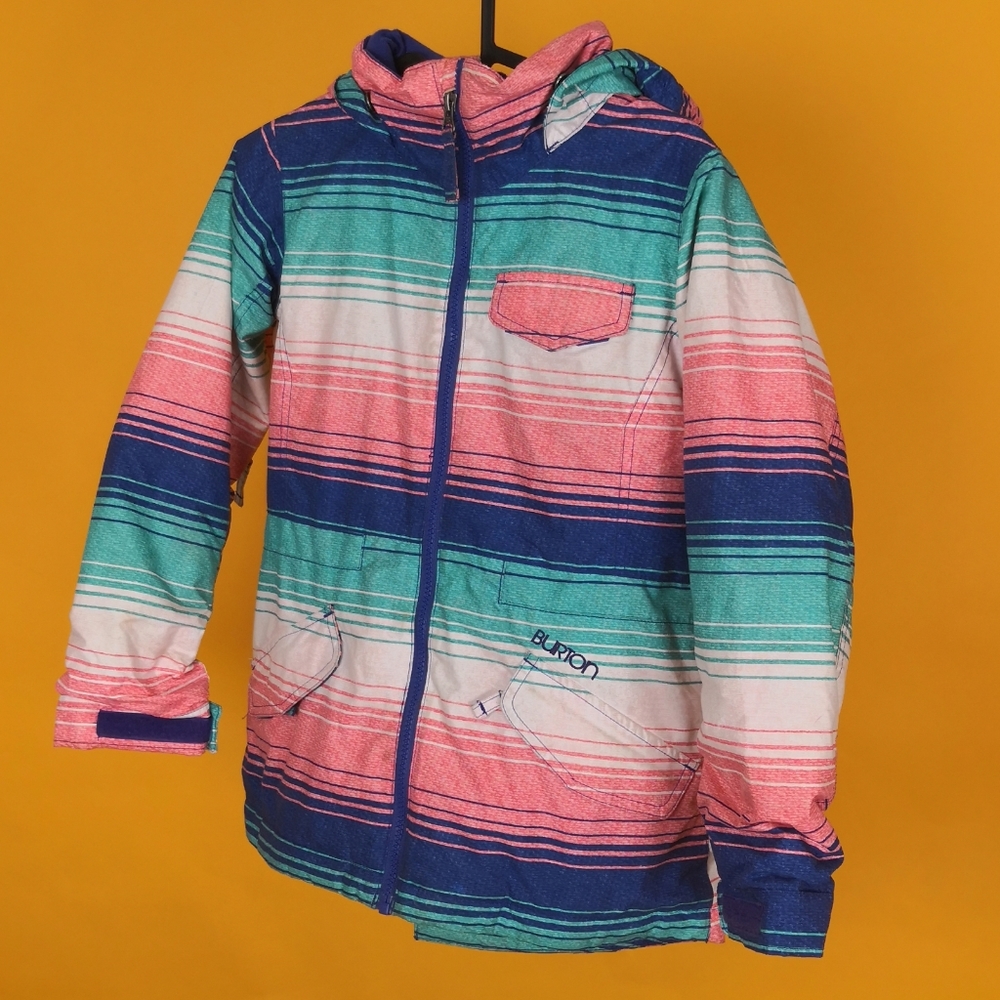 Burton Girl Jacket puffy winter ski snow sz S